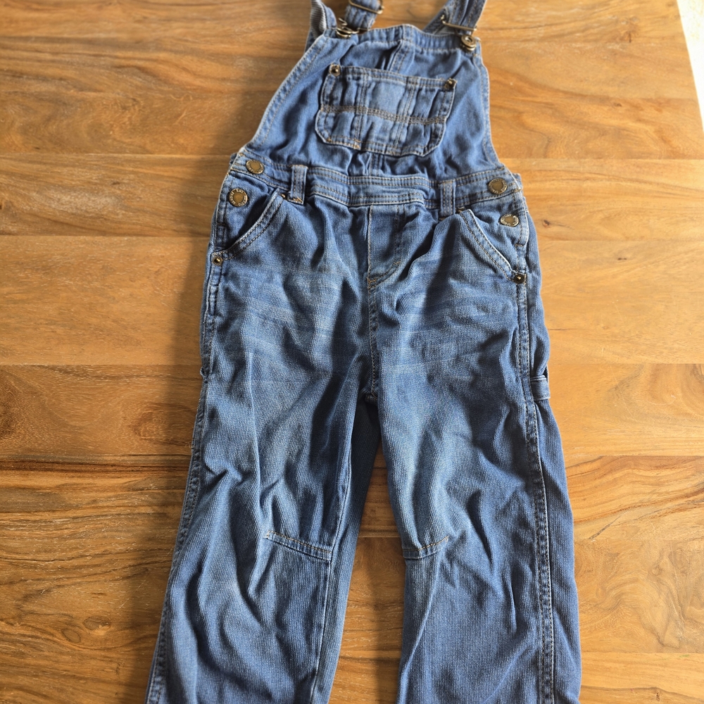 Kids Blue Denim Overalls